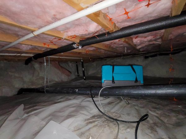 Crawl Space Water Remediation in Lilburn